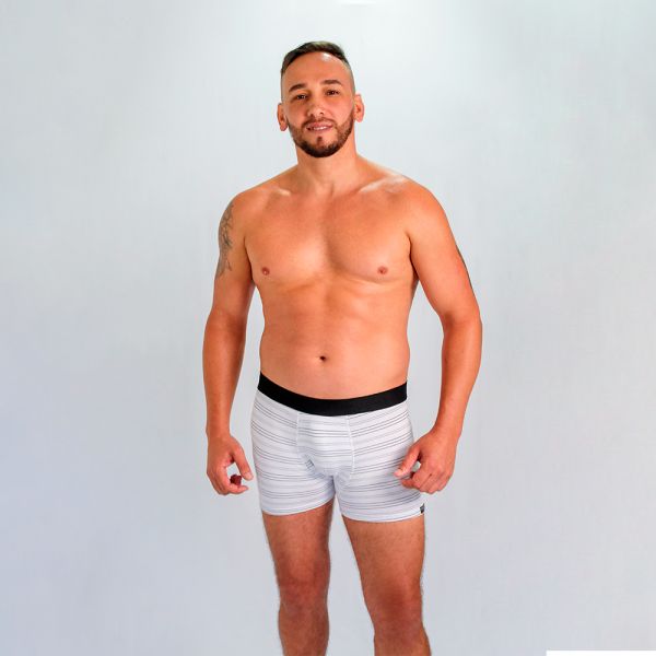 Cueca Masculina em Algodão Egípcio Elástico Cintura