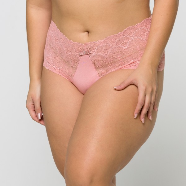 Caleçon Plus Size Renda  em Algodão Egípcio