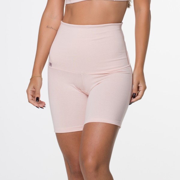Bermuda de Compressão Nude em Algodão Egípcio