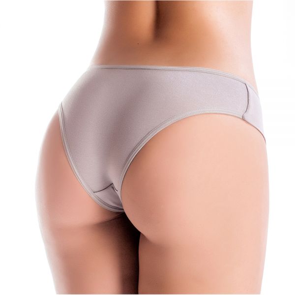 Tanga Dupla Renda Areia em Algodão Egípcio