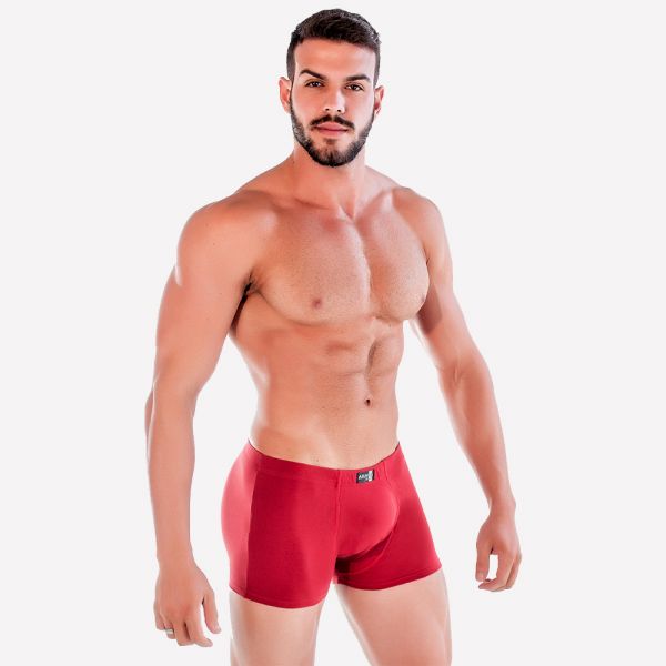 Cueca Boxer Adulto Rubi em Algodão Egípcio